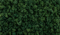 Woodland Scenics G6463 All Game Terrain Dark Green Foliage Clumps, close-up detail