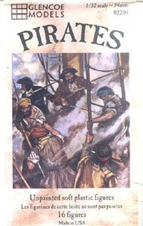 Glencoe Models 1/32 PIRATES (16) – GLM02204