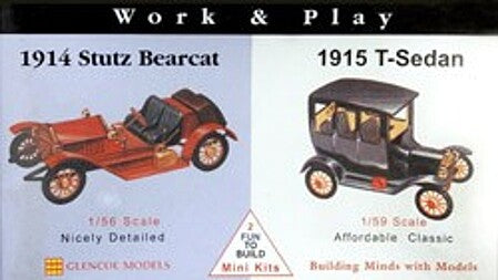 Glencoe Models 1/56-59 WORK & PLAY CARS – GLM03607