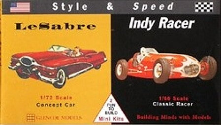 Glencoe Models 1/72 STYLE &SPEED CARS – GLM03608