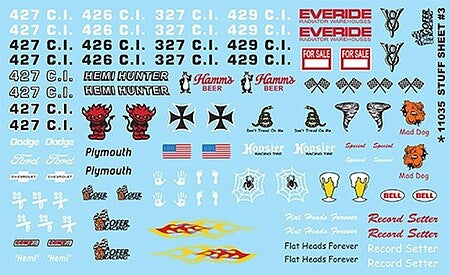 Heartland Hobby Wholesale GR STUFF SHEET #3 – GOF11035