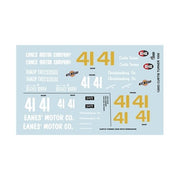 Gofer Racing Decals Curtis Turner 1950 Decal — exact product reference
