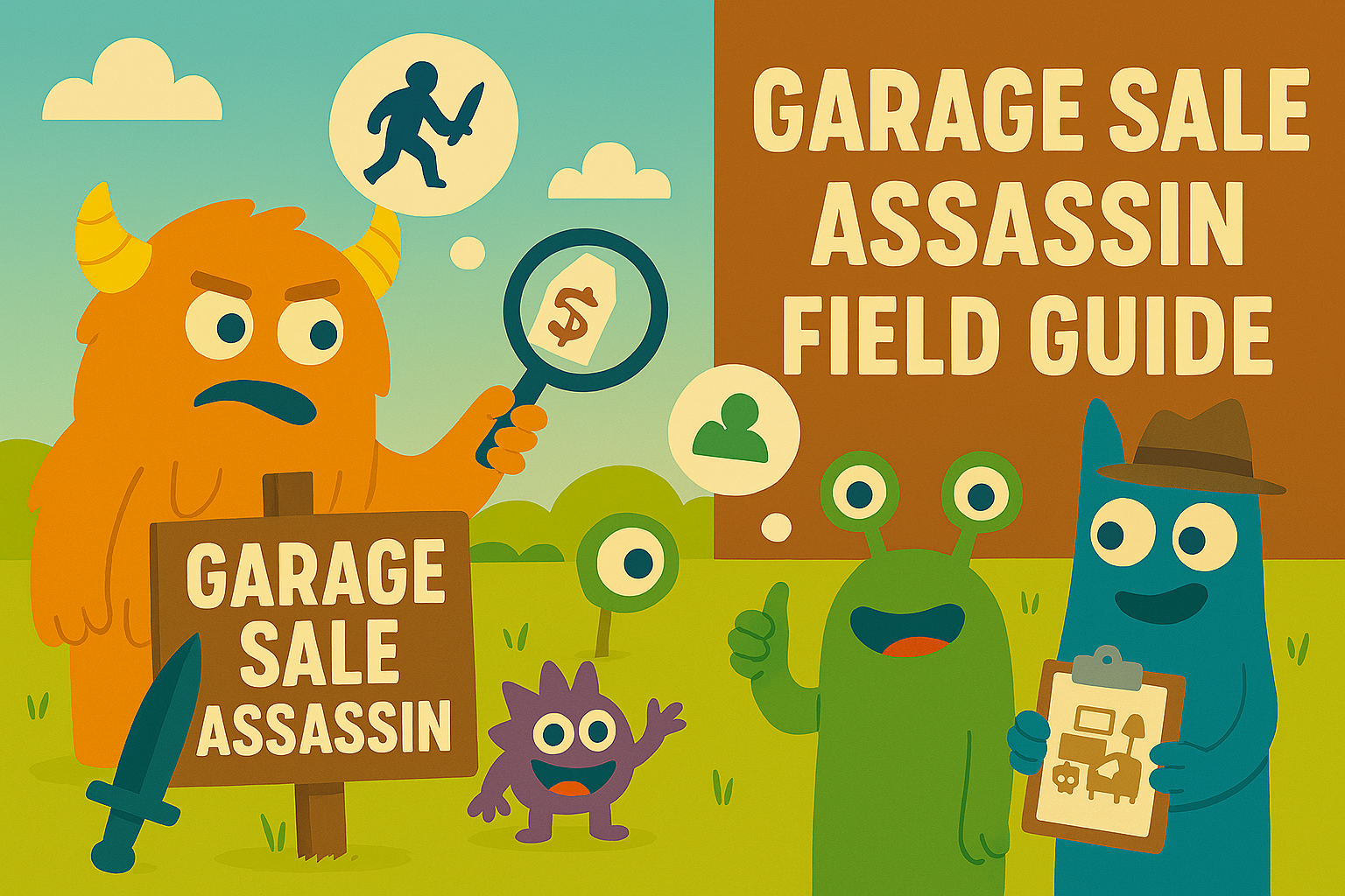 Garage Sale Assassin Field Guide Master the Hunt, Maximize Profit & Win Every Saturday Official Reseller Playbook