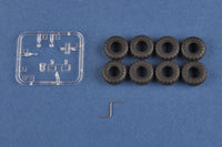 Hobby Boss 82937 1/72, clear components and rubber tires