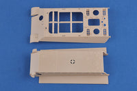 Hobby Boss 84553 1/35, unassembled upper and lower hull sections