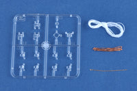 Hobby Boss 84553 1/35, clear components, cord, copper cable and chain