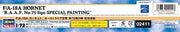 Hasegawa 02411, retail box side with barcode and aircraft identification