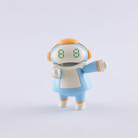 Hasegawa CW16 / 64516, sky-blue robot with arms raised