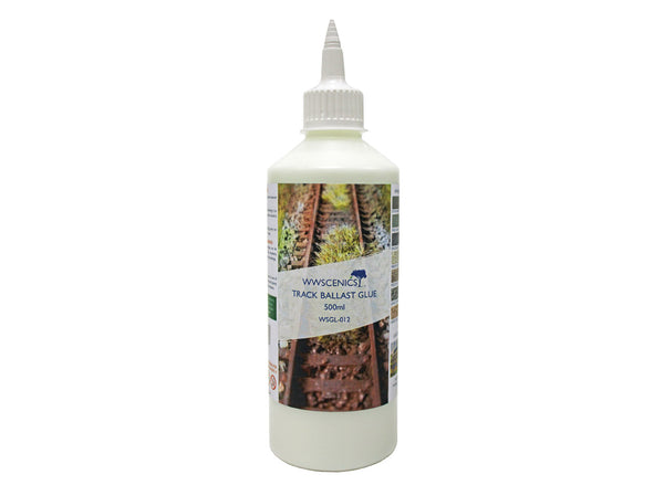 WSGL012 - WWScenics - Railway Track Ballast Glue 500ml — exact WWScenics product image