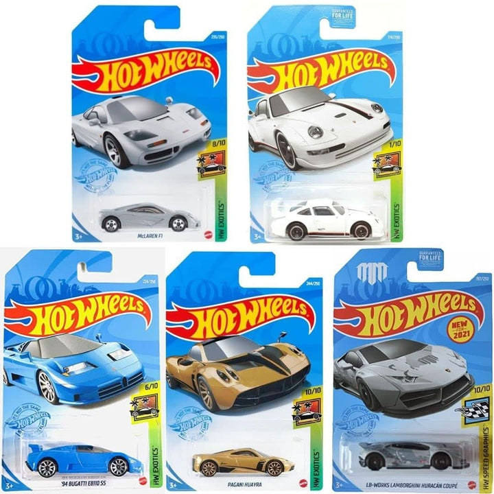 Hot Wheels 5 Pack Club monthly subscription box with five brand-new diecast cars for collectors