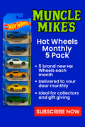 Hot Wheels 5 Pack Club Monthly Box: 5 Brand New Hot Wheels in the Package Each Month!