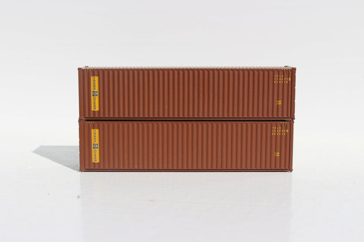TRANS OCEAN 40' HIGH CUBE containers with Magnetic system, Corrugated-side. JTC # (405027) exact product view 1