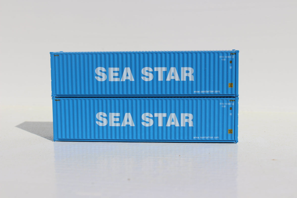 SEA STAR 40' HIGH CUBE containers with Magnetic system, Corrugated-side. JTC # (405043) exact product view 1