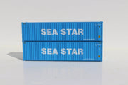 SEA STAR 40' HIGH CUBE containers with Magnetic system, Corrugated-side. JTC # (405043) exact product view 1