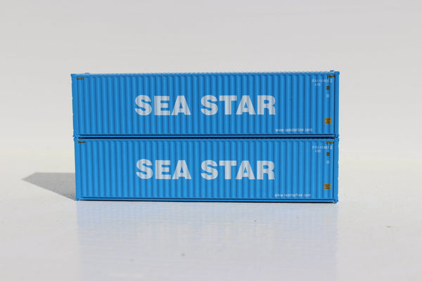 SEA STAR 40' HIGH CUBE containers with Magnetic system, Corrugated-side. JTC # (405043) exact product view 1