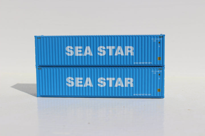 SEA STAR 40' HIGH CUBE containers with Magnetic system, Corrugated-side. JTC # (405043) exact product view 1