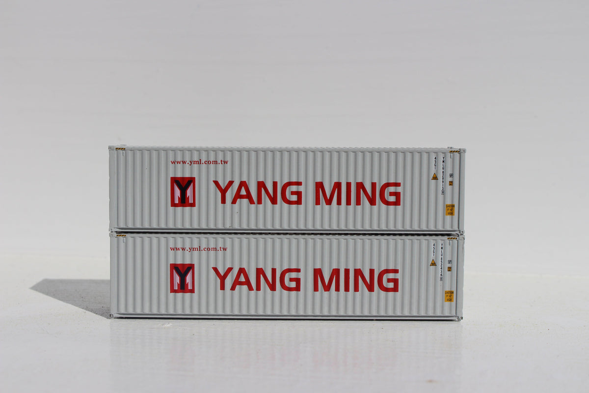YANG MING 40' HIGH CUBE containers with Magnetic system, Corrugated-side. JTC # (405039) exact product view 1