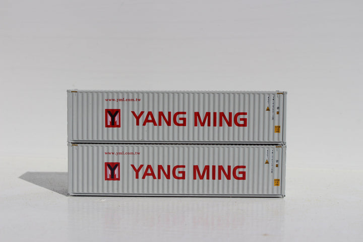 YANG MING 40' HIGH CUBE containers with Magnetic system, Corrugated-side. JTC # (405039) exact product view 1