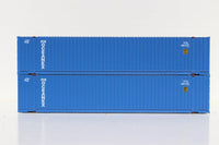 OCEANEX 48' HC 3-42-3 corrugated containers with Magnetic system, FIRST TIME IN N SCALE. JTC # (485013) exact product view 1
