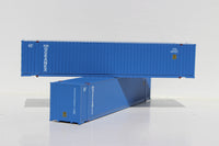 OCEANEX 48' HC 3-42-3 corrugated containers with Magnetic system, FIRST TIME IN N SCALE. JTC # (485013) exact product view 3