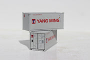 YANG MING 20' Std. height containers with Magnetic system, Corrugated-side. JTC-205339 (205339) exact product view 3
