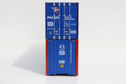 PACER (New Image) 53' HIGH CUBE 6-42-6 corrugated containers with Magnetic system, Corrugated-side. JTC # (535020) exact product view 2