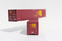 STAX 53' HIGH CUBE 6-42-6 corrugated containers with Magnetic system, Corrugated-side. JTC # (535004) exact product view 3