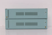 TRANSAMERICA Patch 40' HIGH CUBE containers with Magnetic system, Corrugated-side. JTC # (405118) exact product view 1