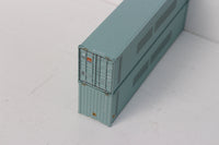 TRANSAMERICA Patch 40' HIGH CUBE containers with Magnetic system, Corrugated-side. JTC # (405118) exact product view 3