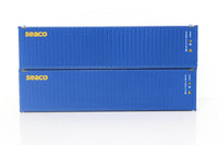 SEACO 40' HIGH CUBE containers with Magnetic system, Corrugated-side. JTC # (405036) exact product view 1
