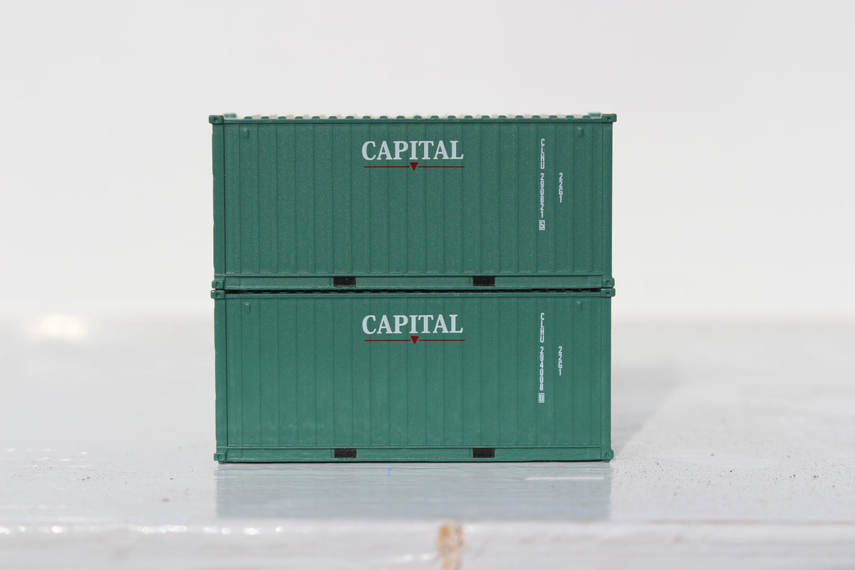 CAPITAL 20' Std. height containers with Magnetic system, Corrugated-side. JTC-205317 (205317) exact product view 1