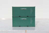 CAPITAL 20' Std. height containers with Magnetic system, Corrugated-side. JTC-205317 (205317) exact product view 1