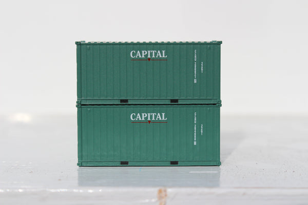 CAPITAL 20' Std. height containers with Magnetic system, Corrugated-side. JTC-205317 (205317) exact product view 1