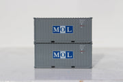 MOL 20' Std. height containers with Magnetic system, Corrugated-side. JTC-205351 (205351) exact product view 1