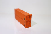 ITEL 40' Standard height (8'6")  3-P-42-P-3 Panel side square corrugations containers.  JTC # (405607) exact product view 4
