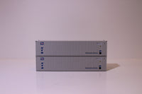 NYK  40' Standard height (8'6")  3-P-42-P-3 Panel side square corrugations containers. JTC # (405606) exact product view 1