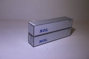 NOL 40' Standard height (8'6") Smooth-side containers . JTC # (405658) exact product view 5