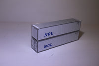 NOL 40' Standard height (8'6") Smooth-side containers . JTC # (405658) exact product view 5
