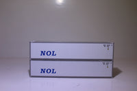 NOL 40' Standard height (8'6") Smooth-side containers . JTC # (405658) exact product view 4