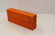 ITEL 40' Standard height (8'6")  3-P-42-P-3 Panel side square corrugations containers.  JTC # (405607) exact product view 2
