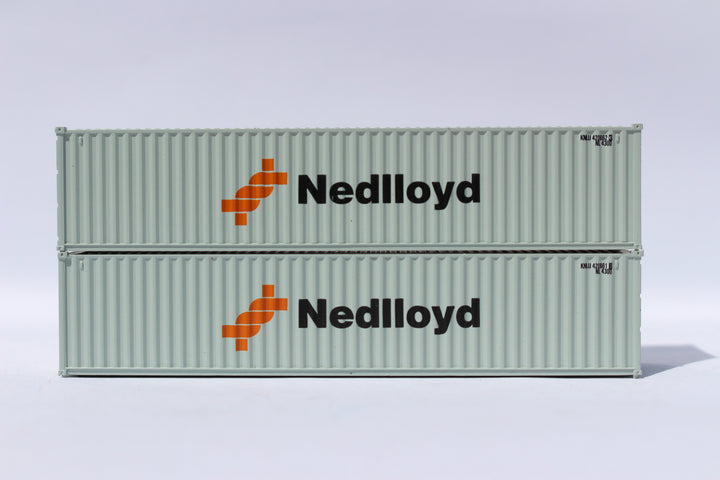 NEDLlOYD (gray)- JTC # 405315 40' Standard height (8'6") corrugated side steel containers (405315) exact product view 1
