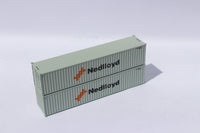 NEDLlOYD (gray)- JTC # 405315 40' Standard height (8'6") corrugated side steel containers (405315) exact product view 3