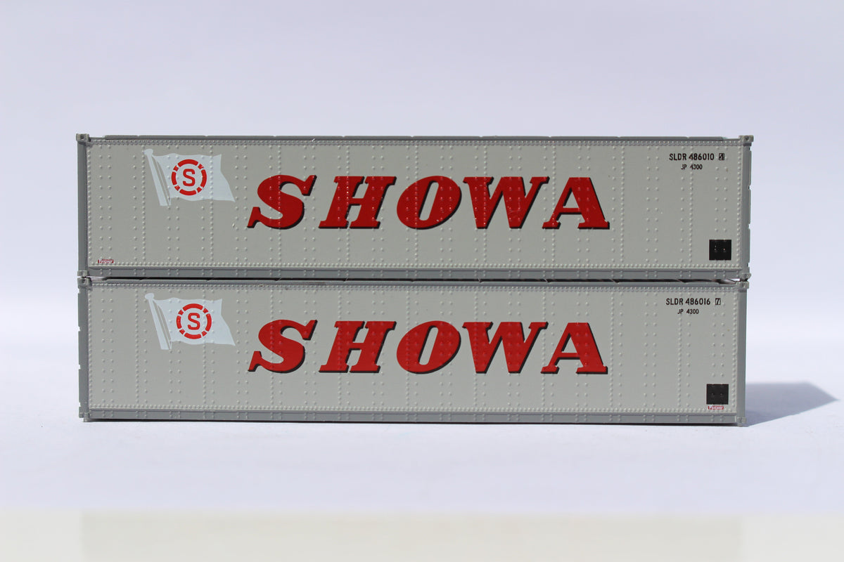 SHOWA 40' Standard height (8'6") Smooth-side containers . JTC # (405666) exact product view 1