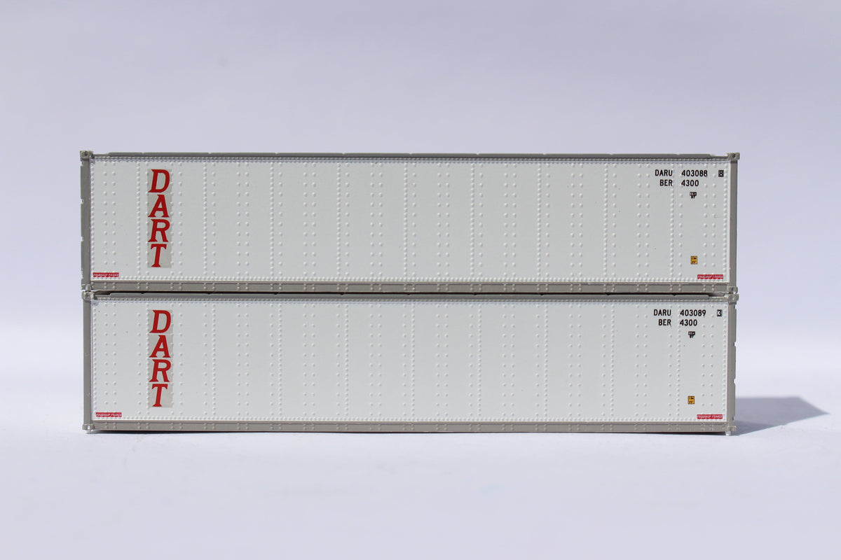 Dart 40' Standard height (8'6") Smooth-side containers. JTC # (405668) exact product view 1