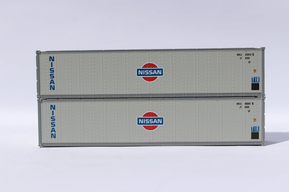 NISSAN 40' Standard height (8'6") Smooth-side containers. JTC # (405660) exact product view 1