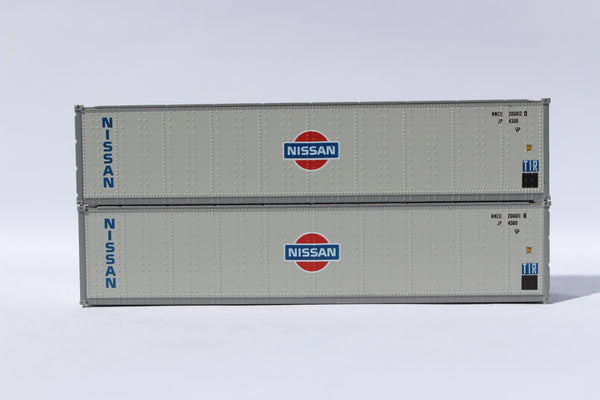 NISSAN 40' Standard height (8'6") Smooth-side containers. JTC # (405660) exact product view 1