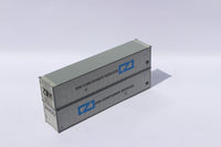 ZIM 40' Standard height (8'6") Smooth-side containers. (405664) exact product view 3