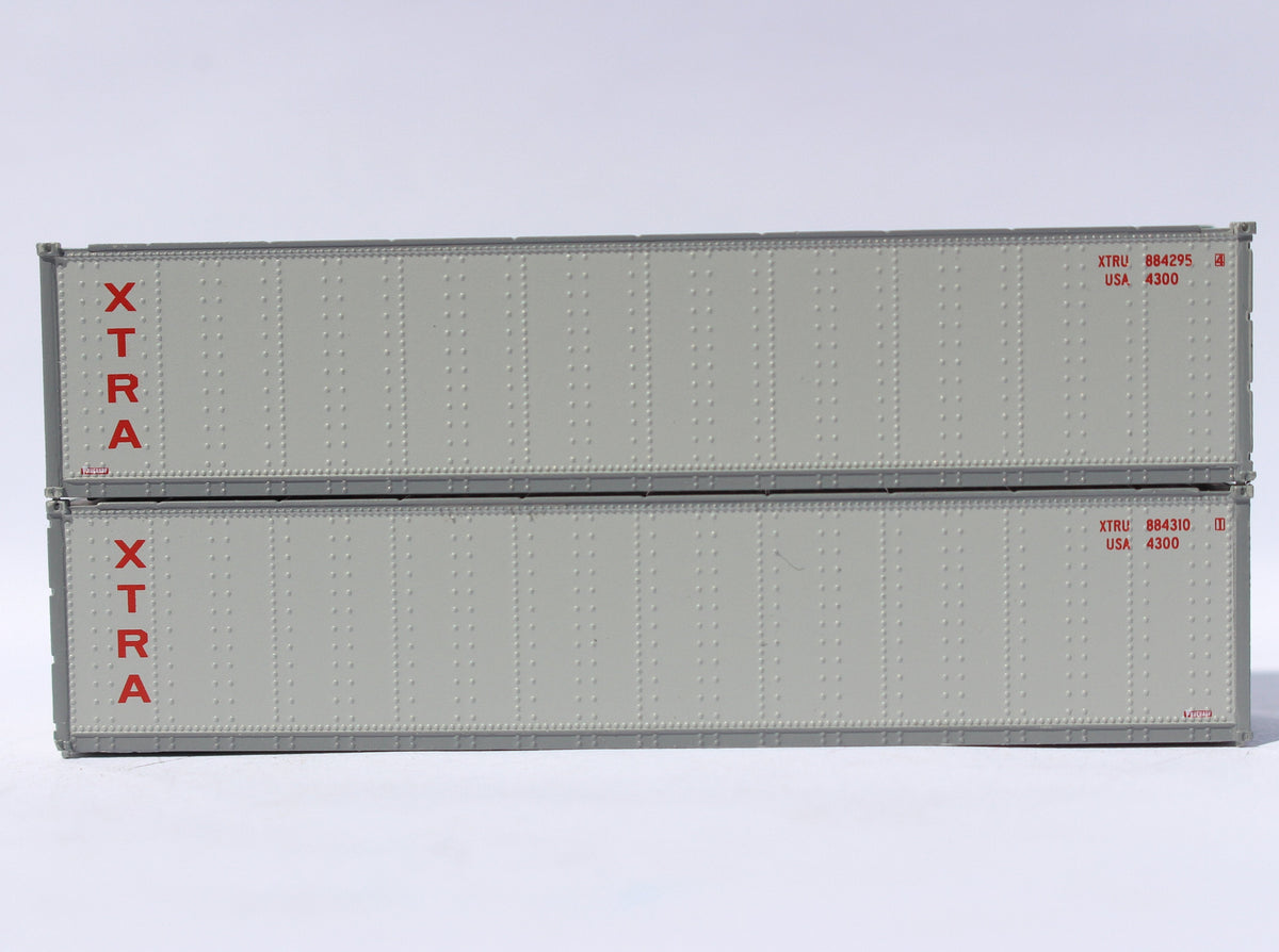 XTRA LEASE 40' Standard height (8'6") Smooth-side containers . JTC # (405663) exact product view 1