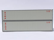 XTRA LEASE 40' Standard height (8'6") Smooth-side containers . JTC # (405663) exact product view 1