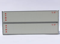 XTRA LEASE 40' Standard height (8'6") Smooth-side containers . JTC # (405663) exact product view 1